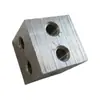 Mecanizado de Conector de Tuerca Cuadrada de Aleación de Aluminio Personalizado