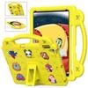 Funda protectora para tableta Beibei Bear EVA transfronteriza con hebilla de dibujos animados DIY, soporte portátil para iPad con ranura para bolígrafo, funda de cuero resistente a caídas