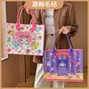Nueva Bolsa de Fieltro de Dibujos Animados de Sanrio Kurome, Bolso de Mano de Fieltro, Bolsa Tote de Fieltro, Bolsa de Almacenamiento, Bolsa de Regalo, Hecha a Mano