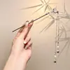 Nuevo Pasador de Estilo Chino con un Toque Vintage, Pasador de Madera Negra de Alta Gama para Mujer, Accesorio para el Cabello con Borla, Palillo para el Cabello, Nuevo Modelo 2026