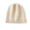 Nuevo Gorro de Cachemira Espeso Suave para Mujer Otoño e Invierno, Moderno, Cálido, Casual, Versátil, Gorro Cálido y a Prueba de Frío