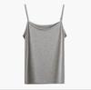 Outono e Inverno Novo ao Vivo Tamanho Grande Camisola de Modal Roupa Íntima Feminina Estudante Menina Cor Sólida Camisa Base Roupa Íntima