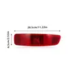 8355A004 para Mitsubishi Outlander Ex 2007-2012 Refletor de Para-choque (Traseira direita)