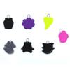 Nuevo tirador de cremallera de dibujos animados pieza de tracción candado de tracción de silicona Cabeza asa de mochila escolar para niños asa asa una variedad de multicolor Universal