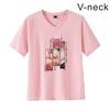 Platos casa de juegos SPYFAMILY estampado de animación verano cuello en V manga corta camiseta de pareja sudadera anime