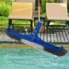 Cepillo Limpiador de Piscina Modelo Nuevo Transfronterizo de 11 pulgadas Suministros de Limpieza Herramientas de Limpieza para Piscina Cepillo para Piso