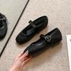 Zapatos Mary Jane Calados de Verano 2026 para Mujer, Zapatos Planos con Correa y Punta Redonda, Se Pueden Mezclar y Vender al por Mayor, Suelas Planas