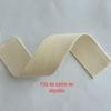 Fita de algodão puro de 1-5 cm, fita de cetim de camada única, fita plana horizontal, tira de envoltório lateral, material para calçados faça você mesmo