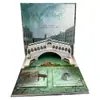 Libros Pop-Up Personalizados Transfronterizos con Escenas 3D Realistas de Castillos Arquitectónicos Europeos y Americanos, Libros Ilustrados Educativos para Niños con Diseños Creativos