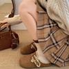 Zapatos Birkenstock de Encaje Casual para Uso Diario, Zapatillas, Ropa Exterior, Versátiles para Faldas, Suela Suave Nueva 2025, Suela Gruesa, Primavera y Otoño