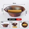 Louça de Melamina Estilo Montanha Restaurante Loja de Hot Pot Prato de Carne Prato Especial para Acompanhamento Prato de Carne Prato Criativo de Cogumelos Selvagens