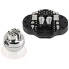 Soporte para joyería con incrustaciones de diamantes y asiento de piedra, para pulseras de oro y plata, anillos, joyería, microtallado, herramientas de hardware