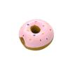 Brinquedo de Donut de Látex do Fabricante de Suprimentos para Animais de Estimação, Mastigável e que Faz Som, Brinquedo Interativo para Cachorro Autocontentível Mais Vendido da Amazon