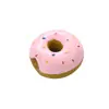 Suprimentos para Pets Brinquedo de Donut de Látex, Mastigável e que Faz Barulho, Brinquedo Interativo Popular para Autoentretenimento de Cachorros