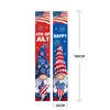 Amazon Bandera de Pareja del Día de la Independencia Americana versión vertical Bandera de Comercio Exterior Transfronteriza Vertical Decoración Bandera Americana
