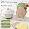 Tapete de isolamento térmico Tapete de mesa de jantar de silicone Tapete de jantar anti-escaldante Tapete de panela Tapete especial resistente a altas temperaturas Tapete de tigela Coaster para caçarola Household Sense