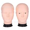 Molde de Cabeza de PVC para Hombre Boca de Puckle Cabeza Maniquí Hermano Boca de Puckle cos Para Modelado Cabello Niña Reparación de Cabello Aguja de Exhibición Modelo de Cabeza