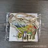 Fabricante de Procesamiento Personaliza Regalos Creativos, Elefante de Amistad Fraternal Artesanía de Madera, Adornos para Árbol de Navidad, Suministro Transfronterizo