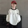 Ropa para niños para niños, sudadera de otoño 2026 nuevo estilo primavera-otoño, tops de otoño elegantes para niños mayores