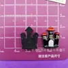 Serie de dibujos animados de Halloween fantasma calabaza calavera accesorios de resina DIY tocado horquilla carcasa para teléfono móvil parche para taza de agua