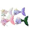 Acessórios de joias de concha de sereia com lantejoulas fofas, doce estrela do mar, rabo de peixe, material artesanal, acessórios semi-acabados faça você mesmo
