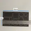 Parche de tela autoadhesivo para chaqueta de plumas reparación sin agujeros aplicación autoadhesiva sin costuras patrón geométrico parche para ropa