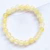 Pulseira de Pedra Ágata Olho de Tigre Cristal Natural 8mm Fashion Simples Círculo Único Contas Redondas Joia Transfronteiriça Pulseira de Obsidiana