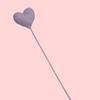 Ramo tejido a mano con expresión de amor, flor de lana tejida, flor en forma de corazón, para enviar a novia, maestro en Tanabata