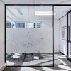 Película de celofane fosco anti-olhadela transparente opaca adesivo de janela sombreamento anti-luz adesivo para vaso sanitário banheiro