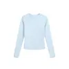 Camiseta Básica de Color Puro con Hombro Derecho de Manga Larga Cattee para Mujer 2025 Nuevo Principios de Otoño Camiseta Blanca Ajustada Top Único para Mujer