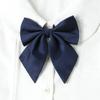 Uniforme de Licenciatura Foto de Graduación Lazo de Moño Femenino Jk Estilo Japonés Estilo Preppy Uniforme de Marinero Uniforme Escolar Lazo de Moño Borgoña Cuello de Plumas Flor
