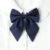 Traje de Bacharel Fotografia de Formatura Gravata Borboleta Feminino JK Estilo Japonês Estilo Universitário Traje de Vela Uniforme Escolar vermelho vinho Raiz de Pena de Arco Gola Flor