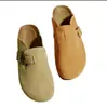 En Zapatos Birkenstock para Mujer Primavera y Verano 2023 Nuevos Zuecos Perezosos de Suela Gruesa para Uso Exterior Zapatillas Deslizables con Punta del Pie Otros