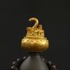 Adornos creativos de los doce zodiacos giratorios para la fortuna, para la sala de estar, la entrada, la oficina, manualidades, adornos dorados de estilo chino