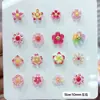 Decoração de Manicure em Resina Flores Estereoscópicas Joias de Unha DIY Brincos Capa de Celular Acessórios de Unha Vestíveis