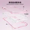 Novo Produto do Sudeste Asiático, Capa de Celular Três em Um para Afinar a Cintura Adequada para Ip17Promax, Camada Única Fina Cobertura Total Cor Sólida Alça de Pulso