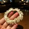 Gomas para el pelo estilo coreano, modelo nuevo 2026, alta gama, hermosas diademas de pedrería para niñas, elegantes gomas para el pelo, gomas elásticas para el pelo, accesorios para el cabello