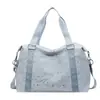 Nova Bolsa de Viagem Transfronteiriça com Estampa Estilosa de Céu Estrelado, Bolsa de Mão Exquisita para Viagens de Negócios e Deslocamento, Bolsa de Ombro, Bolsa Transversal para Yoga