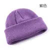Gorro de Lana Engrosado para Deportes al Aire Libre Color Sólido Estilo Coreano Estilo Japonés para Mujer a Prueba de Frío para Pareja Placa Ligera Protección Cálida para los Oídos Gorro de Punto