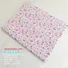 Tela Hecha a Mano Baby Baijia Tela Estampada Floral Pequeña Costura de Ropa para Bebé Tela de Algodón Casera