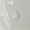 Flor de Cinco Pétalas Desenho Animado Contas Separadas Contas Material de Contas Soltas Contas Separadas Acessórios para Corrente de Celular Liga DIY Acessórios Fofo