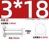 Remache Sólido de Cabeza Plana de Aluminio Remache de Cabeza Plana Gb109 Remache de Percusión Manual Plano M2M3M4M5M6M8Mm