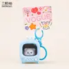 Llavero Original de Gato Luminoso para TV Femenino Lindo Dibujo Animado Gatito Niña Colgante de Bolsa Pequeño Regalo Regalo