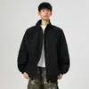 Chaqueta con cuello alto para hombre, nuevo abrigo de alta calidad para primavera y otoño, chaqueta de béisbol deportiva casual, prenda superior de alta gama para hombre