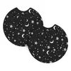 Alfombrilla para Taza de Coche Transfronteriza Jit Hecha de Material de Buceo con Impresión en Relieve de Café, Alfombrilla para Taza de Coche con Aislamiento por Transferencia de Calor, 2 Piezas