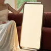 Luminária de teto para sala de estar estilo Bauhaus, simples e elegante, 6 luzes principais novas, ultrafina, sem emendas, luminária de alto padrão, estilo moderno minimalista