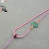 Corda de Pingente de Jade de Alta Qualidade diy Corda de Pingente de Jade Tecida à Mão Corda de Colar de Pérola Ágata Corda de Pescoço