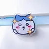 Clips para Carpeta de Acrílico de Dibujos Animados de PP Clips Transparentes para Exámenes Papelería Clips Doble Cara Fijos para Documentos