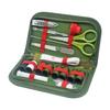 Caixa de Costura Tinta Xia Jun Bolsa de Costura Verde Bolsa de Costura Portátil Conjunto de Costura Verde para Exterior