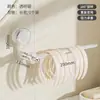 Haste de Armazenamento com Ventosa para Prendedores de Cabelo e Grampos, Porta-Exibição de Grampos sem Furo, Porta-Acessórios de Cabelo e Prendedores de Cabelo Montado na Parede do Banheiro
